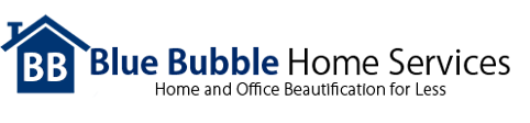 Logo, Blue Bubble Home Services - Cleaning Services